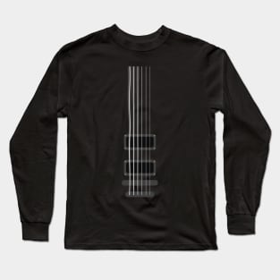 Guitar string vibes with bridge Long Sleeve T-Shirt